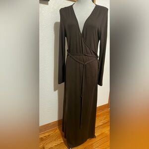 Lauren Ralph Lauren Faux Wrap Dress Sz L